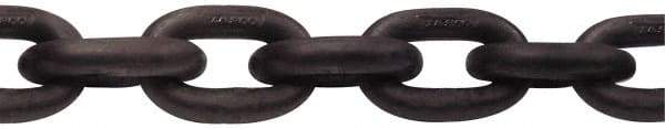CM - 5/8" Welded Alloy Chain - 18,100 Lb Capacity, Grade 80, 200' Long, Alloy Steel, Self-Colored Finish - Americas Industrial Supply