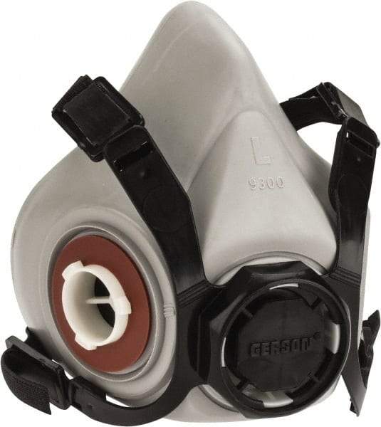 Gerson - Series Signature Select, Size L Half Mask Respirator - 4-Point Suspension, Bayonet Connection - Americas Industrial Supply