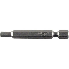 Wiha - 4mm Power Bit - 2-3/4" OAL - Americas Industrial Supply