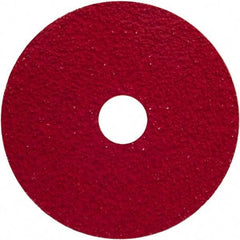Norton - 7" Diam 7/8" Hole 50 Grit Fiber Disc - Coarse Grade, Ceramic Alumina - Americas Industrial Supply