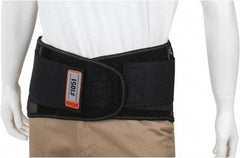 Ergodyne - Size 2XL, Hook & Loop, Mesh Belt - 42 to 46" Waist, 10" Wide, Lumbar Support, Black - Americas Industrial Supply