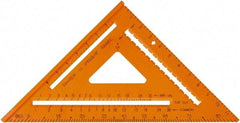 SAVAGE by SWANSON - 12" Blade Length x 12" Base Length, Rafter Square - 1/4" Graduation - Americas Industrial Supply