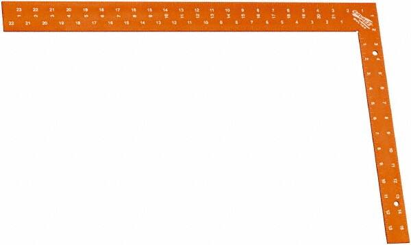 SAVAGE by SWANSON - 24" Blade Length, 16" Base Length Aluminum Square - Americas Industrial Supply