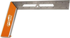 SAVAGE by SWANSON - 9" Blade Length, 9mm Base Length Aluminum & Stainless Steel (Blade) Square - Americas Industrial Supply