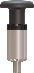 Made in USA - 3/8" Pin Diam, 0.61" Usable Length, Pull Knob Handle Quick Release Pin - 3.79" OAL - Americas Industrial Supply