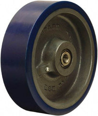 Hamilton - 10 Inch Diameter x 3 Inch Wide, Polyurethane on Cast Iron Caster Wheel - 3,240 Lb. Capacity, 3-1/2 Inch Hub Length, 1 Inch Axle Diameter, Tapered Roller Bearing - Americas Industrial Supply