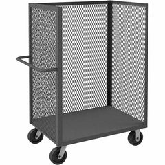 Durham - 2,000 Lb Capacity 1-Shelf 3-Sided Mesh Truck - Americas Industrial Supply