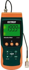 Extech - 10Hz to 1kHz (mm), LCD Vibration Meter Datalogger - 6 AA Batteries - Americas Industrial Supply