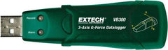 Extech - USB Datalogger - 3.6 Volt Lithium Battery, 18G 3-AXIS - Americas Industrial Supply