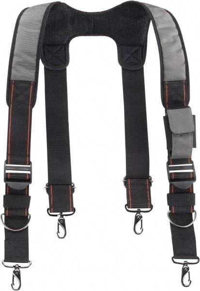 Ergodyne - Suspenders - Polyester, Gray - Americas Industrial Supply