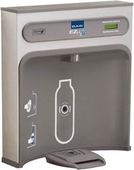 Halsey Taylor - 8 GPH Cooling Capacity Retro Fit Water Cooler & Fountain - Retro-Fit Bottle Filling Station, 20 to 105 psi, 0.20 hp, Stainless Steel - Americas Industrial Supply