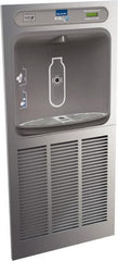 ELKAY - 8 GPH Cooling Capacity In Wall Recessed Water Cooler & Fountain - In-Wall, 20 to 105 psi, 0.20 hp, Stainless Steel - Americas Industrial Supply