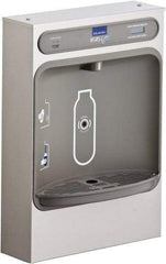 ELKAY - 8 GPH Cooling Capacity Surface Mount Water Cooler & Fountain - Bottle Filling, 20 to 105 psi, 0.20 hp, Stainless Steel - Americas Industrial Supply