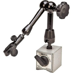 Mitutoyo - 50mm Long x 50mm Wide x 55mm High Magnetic Indicator Base with On/Off Switch - 600 N Magnetic Pull - Americas Industrial Supply