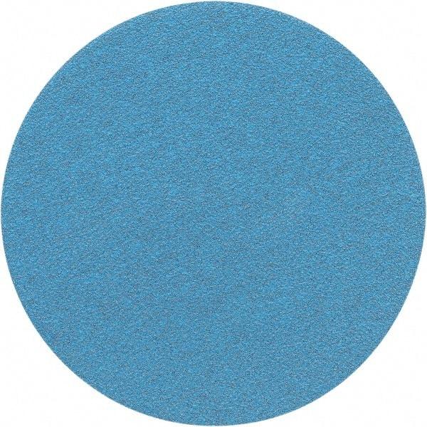 Porter-Cable - 5" Diam 1" Hole 220 Grit Fiber Disc - Very Fine Grade, Zirconia Alumina, 12,000 Max RPM - Americas Industrial Supply