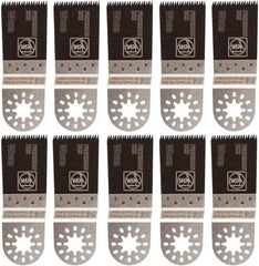 Fein - Rotary & Multi-Tool Multi-Use Saw Blade - 1-3/8" Precision E-Cut Blade, For Fein Multimaster, Wood, Drywall, Plastic Saw Blade - Americas Industrial Supply