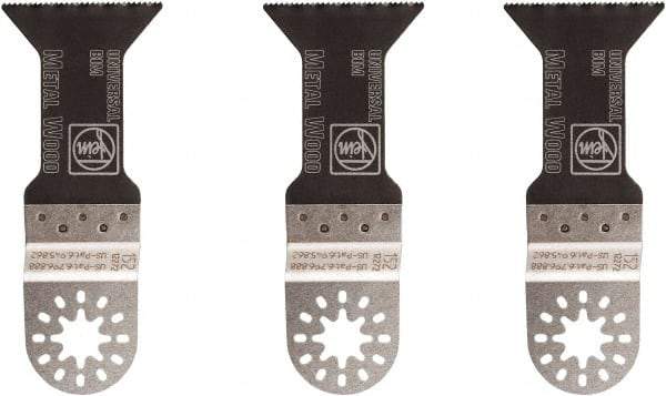 Fein - Rotary & Multi-Tool Multi-Use Saw Blade - 1-3/4" Universal E-Cut Blade, For Fein Multimaster, Wood, Drywall, Plastic Saw Blade - Americas Industrial Supply