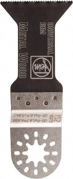 Fein - Rotary & Multi-Tool Multi-Use Saw Blade - 1-3/4" Universal E-Cut Blade, For Fein Multimaster, Wood, Drywall, Plastic Saw Blade - Americas Industrial Supply