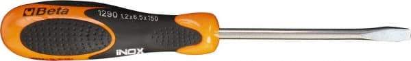 Beta - 2.5mm Blade Width, Standard Slotted Screwdriver - Round Shank, Ergonomic Handle - Americas Industrial Supply