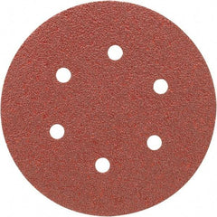 Porter-Cable - 6" Diam, 40 Grit, Aluminum Oxide Hook & Loop Disc - Coarse Grade, Coated, C Weight Paper Backing, - Americas Industrial Supply