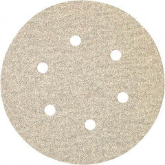 Porter-Cable - 6" Diam, 120 Grit, Zirconia Alumina Hook & Loop Disc - Fine Grade, Coated, C Weight Paper Backing, - Americas Industrial Supply