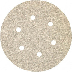 Porter-Cable - 6" Diam, 60 Grit, Zirconia Alumina Hook & Loop Disc - Medium Grade, Coated, C Weight Paper Backing, - Americas Industrial Supply