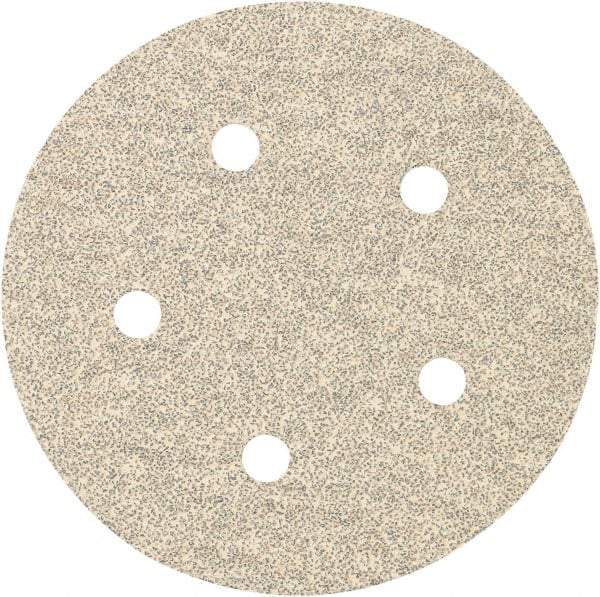 Porter-Cable - 5" Diam, 40 Grit, Zirconia Alumina Hook & Loop Disc - Coarse Grade, Coated, C Weight Paper Backing, - Americas Industrial Supply