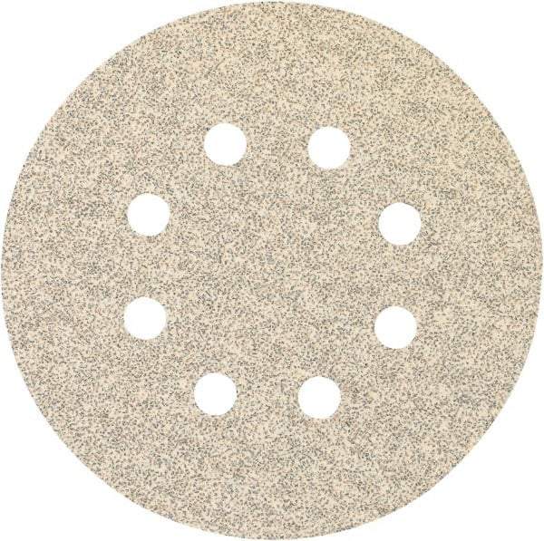 Porter-Cable - 5" Diam, 180 Grit, Zirconia Alumina Hook & Loop Disc - Very Fine Grade, Coated, C Weight Paper Backing, - Americas Industrial Supply