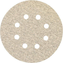 Porter-Cable - 5" Diam, 180 Grit, Zirconia Alumina Hook & Loop Disc - Very Fine Grade, Coated, C Weight Paper Backing, - Americas Industrial Supply