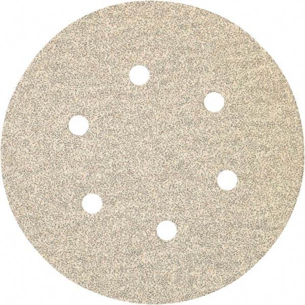 Porter-Cable - 6" Diam, 180 Grit, Zirconia Alumina Hook & Loop Disc - Very Fine Grade, Coated, C Weight Paper Backing, - Americas Industrial Supply