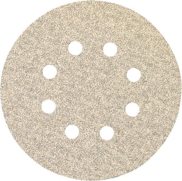 Porter-Cable - 5" Diam, 80 Grit, Zirconia Alumina Hook & Loop Disc - Medium Grade, Coated, C Weight Paper Backing, - Americas Industrial Supply