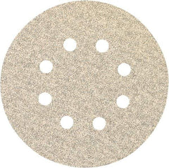 Porter-Cable - 5" Diam, 80 Grit, Zirconia Alumina Hook & Loop Disc - Medium Grade, Coated, C Weight Paper Backing, - Americas Industrial Supply