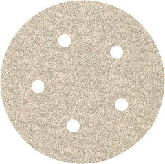 Porter-Cable - 5" Diam, 80 Grit, Zirconia Alumina Hook & Loop Disc - Medium Grade, Coated, C Weight Paper Backing, - Americas Industrial Supply