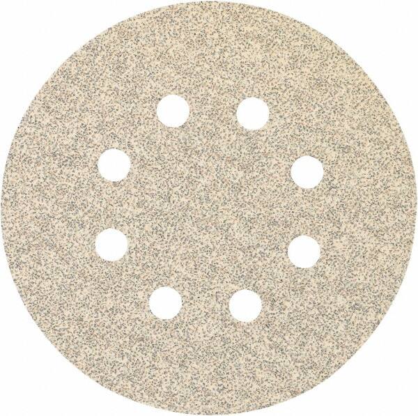 Porter-Cable - 5" Diam, 60 Grit, Zirconia Alumina Hook & Loop Disc - Medium Grade, Coated, C Weight Paper Backing, - Americas Industrial Supply