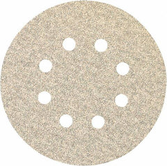 Porter-Cable - 5" Diam, 60 Grit, Zirconia Alumina Hook & Loop Disc - Medium Grade, Coated, C Weight Paper Backing, - Americas Industrial Supply