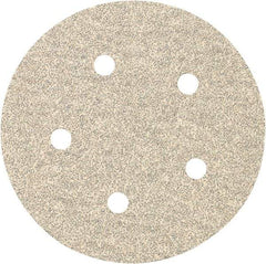 Porter-Cable - 5" Diam, 60 Grit, Zirconia Alumina Hook & Loop Disc - Medium Grade, Coated, C Weight Paper Backing, - Americas Industrial Supply