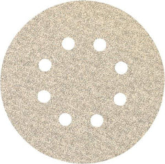 Porter-Cable - 5" Diam, 60 Grit, Zirconia Alumina Hook & Loop Disc - Medium Grade, Coated, C Weight Paper Backing, - Americas Industrial Supply