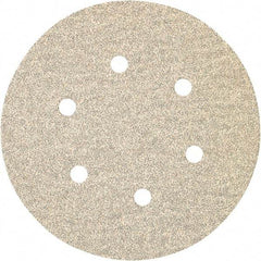 Porter-Cable - 6" Diam, 40 Grit, Zirconia Alumina Hook & Loop Disc - Coarse Grade, Coated, C Weight Paper Backing, - Americas Industrial Supply