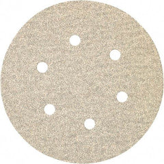 Porter-Cable - 6" Diam, 80 Grit, Zirconia Alumina Hook & Loop Disc - Medium Grade, Coated, C Weight Paper Backing, - Americas Industrial Supply