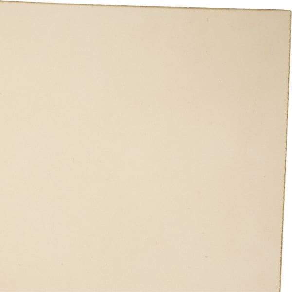 Made in USA - 1/8" Thick x 24" Wide x 1' Long, Polyurethane Sheet - Natural, 90A Hardness, ±0.010 Tolerance - Americas Industrial Supply