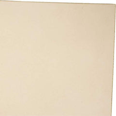 Made in USA - 1/8" Thick x 24" Wide x 1' Long, Polyurethane Sheet - Natural, 90A Hardness, ±0.010 Tolerance - Americas Industrial Supply