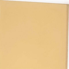 Made in USA - 3/16" Thick x 12" Wide x 1' Long, Polyurethane Sheet - Natural, 95A Hardness, ±0.010 Tolerance - Americas Industrial Supply