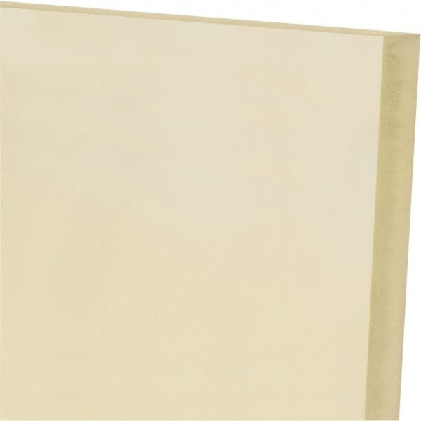 Made in USA - 2' x 24" x 1/2" Natural (Color) Polyurethane Sheet - Americas Industrial Supply