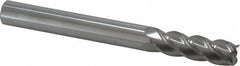Accupro - 5/8", 4 Flute, Single End, Solid Carbide, 0.06" Corner Radius End Mill - 6" OAL, 40° Helix, Right Hand Flute, 2" LOC, Right Hand Cut - Americas Industrial Supply