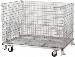Nashville Wire - 40" Deep, Rectangular Steel Wire Basket - 36" High - Americas Industrial Supply