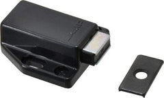 Sugatsune - 1-23/32" Long x 1-27/64" Wide x 9/16" High, Magnetic Touch Latch - ABS Plastic & Steel, with Yellow Chromate Finish - Americas Industrial Supply