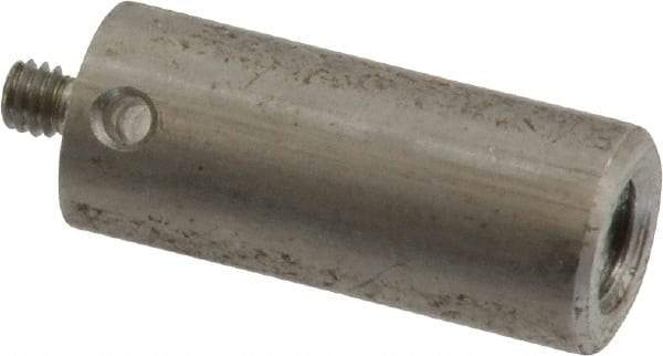 SPI - M4 Female, M2 Male, Steel, CMM Thread Adapter - 15mm Long - Americas Industrial Supply