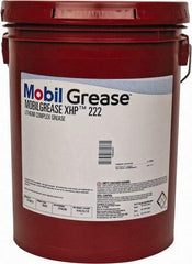 Mobil - 35.2 Lb Pail Lithium High Temperature Grease - Dark Blue, High Temperature, NLGIG 2, - Americas Industrial Supply