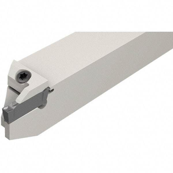 Iscar - External Thread, 1/2" Max Depth of Cut, 3mm Min Groove Width, 120mm OAL, Left Hand Indexable Grooving Cutoff Toolholder - 20mm Shank Height x 20mm Shank Width, DG.. Insert Style, DGT Toolholder Style, Series Do-Grip - Americas Industrial Supply