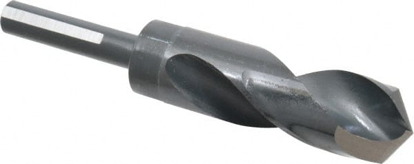 Chicago-Latrobe - 1-7/64" Drill, 118° Point, High Speed Steel Silver Deming & Reduced Shank Drill Bit - Americas Industrial Supply